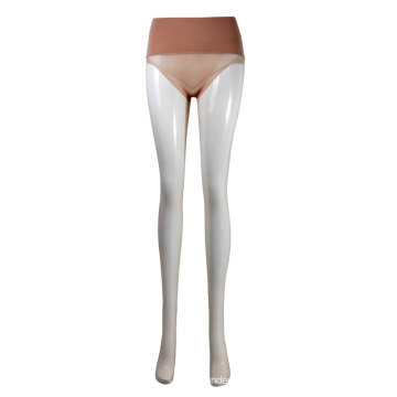 Good quality high waist seamless transparent leggings abdomen in silk pantyhose women